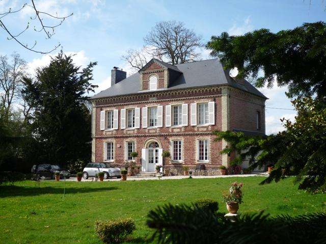 MAISON DE MAÎTRE EN BRIQUES 6 PIÈCES PAYS DE CAUX PROCHE GODERVILLE BON ETAT