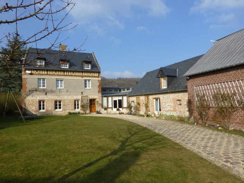MAISON DU XVIII PROCHE COMMERCES 8 PIÈCES NORMANDIE PAYS DE CAUX PARFAIT ETAT