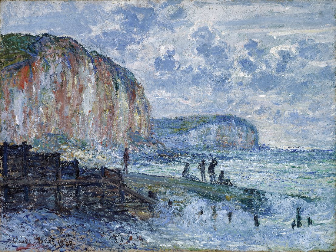 Claude MONET LES PETITES DALLES