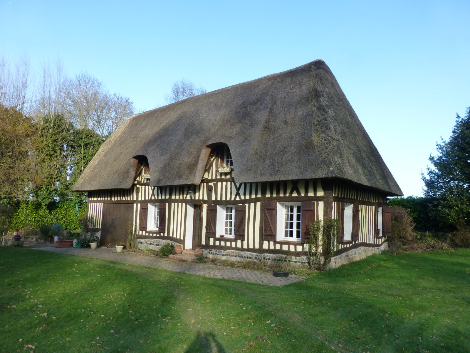 Maison normande vendue par CANY IMMOBILIER proche de la plage des PETITES DALLES