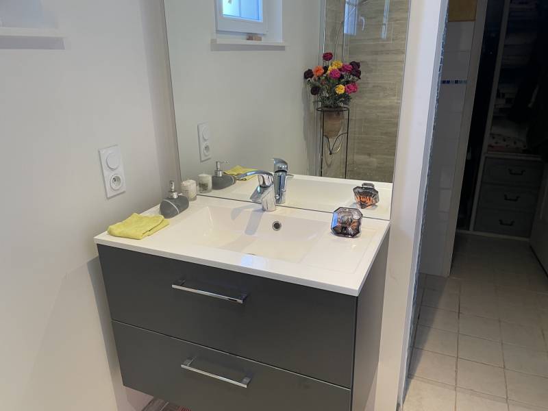 ENSEMBLE DE 2 MAISONS COMMUNICANTES AVEC LA PLAGE DES PETITES DALLES A PIED