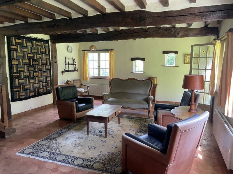 EXCLUSIVITE ADORABLE CHAUMIERE AVEC SA DEPENDANCE DANS ENVIRONNEMENT PRÉSERVÉ