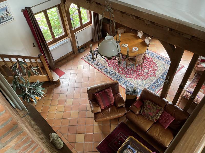 BELLE MAISON NORMANDE AUX PORTES D'YVETOT AVEC SON MANEGE REMARQUABLE