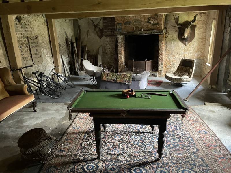 EXCLUSIVITÉ CHARMANTE LONGÈRE XVIIIème À RÉNOVER DANS LA VALLÉE DE LA GANZEVILLE