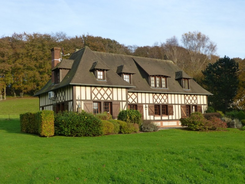 MAISON NORMANDE RECENTE DANS UN CADRE PRIVILEGIE 7 PIÈCES HAUTE NORMANDIE COTE D'ALBATRE EXCLUSIVITE