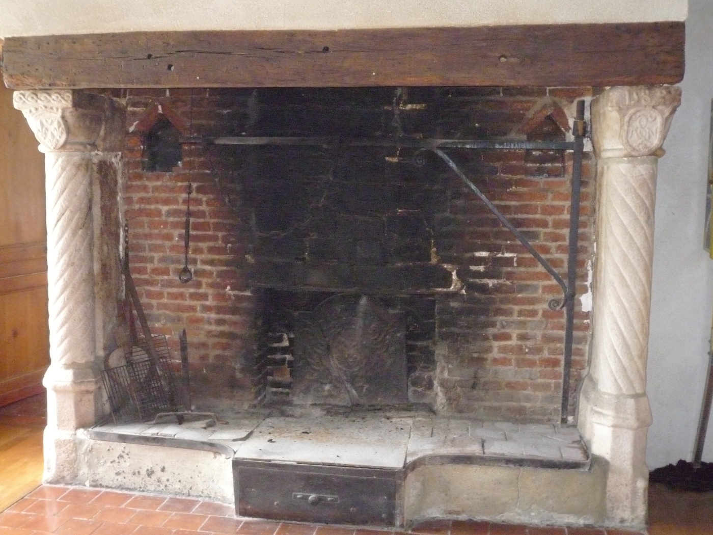 Atre dans une maison normande à vendre du Pays de Caux