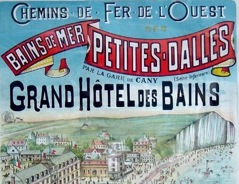 Les Petites Dalles station balnéaire à la mode depuis longtemps