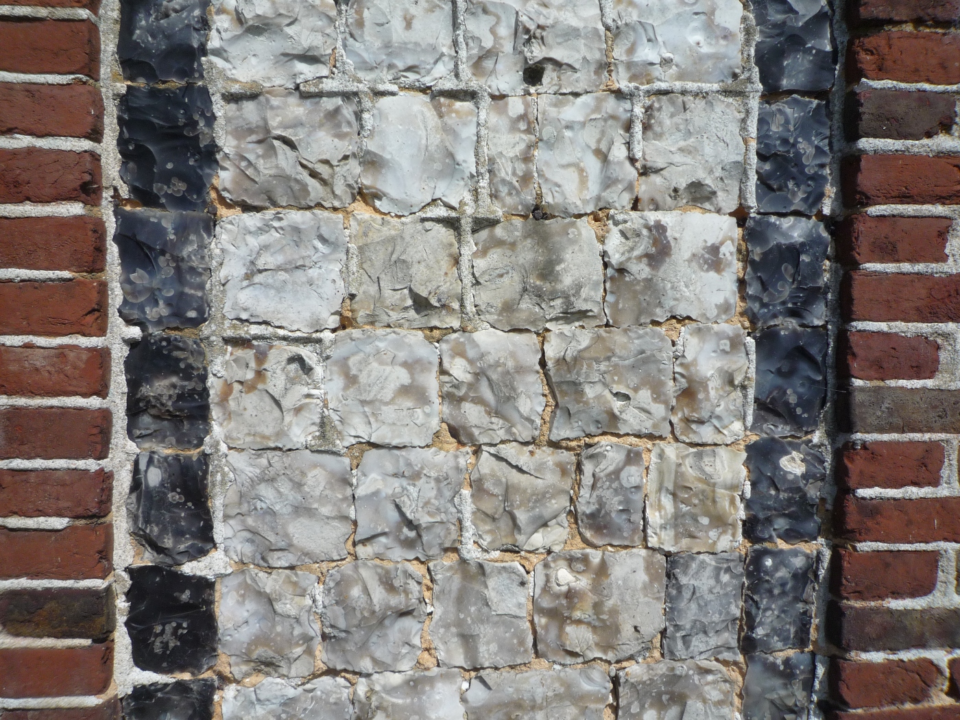 Maison normande à vendre en briques et silex dans la région des Petites Dalles