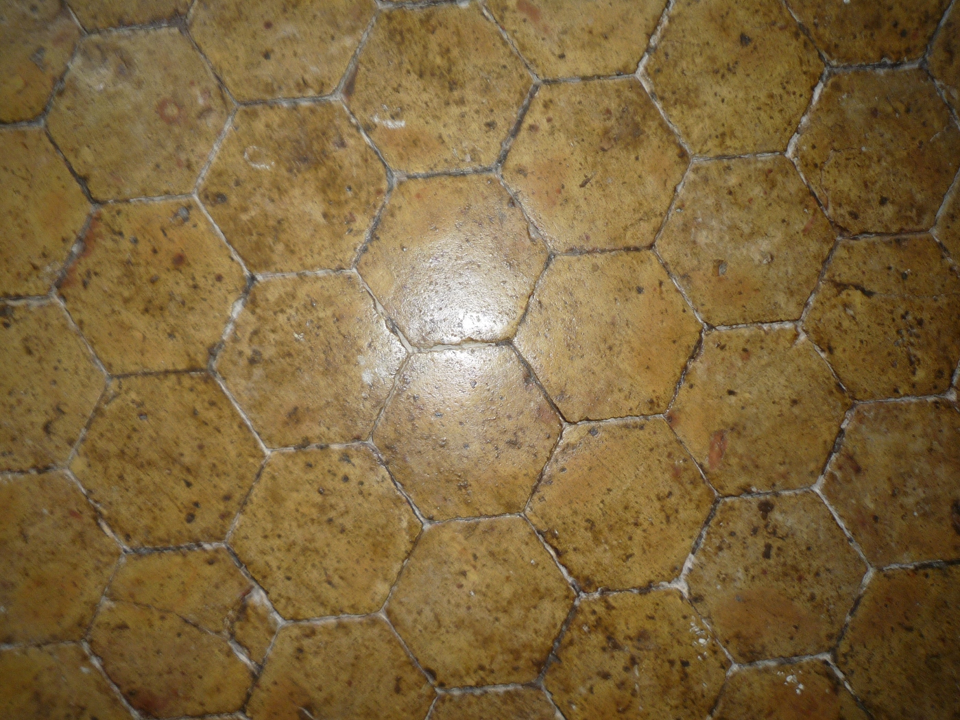 Tomettes carrées d'une maison à vendre en Haute Normandie