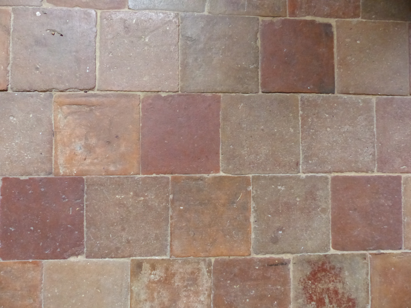 Tomettes carrées normandes d'une maison à vendre proche Cany Barville