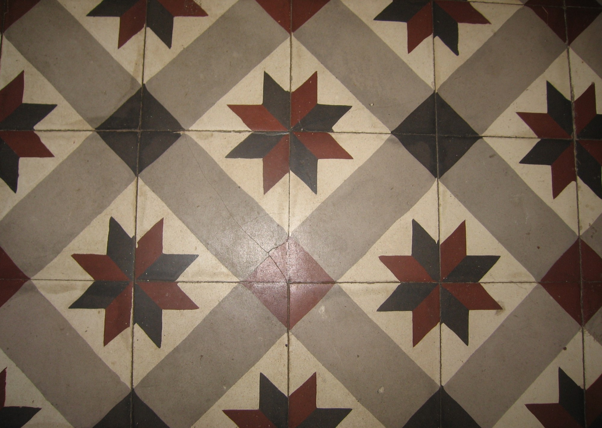 Carrelage dans une demeure bourgeoise à vendre près de Rouen