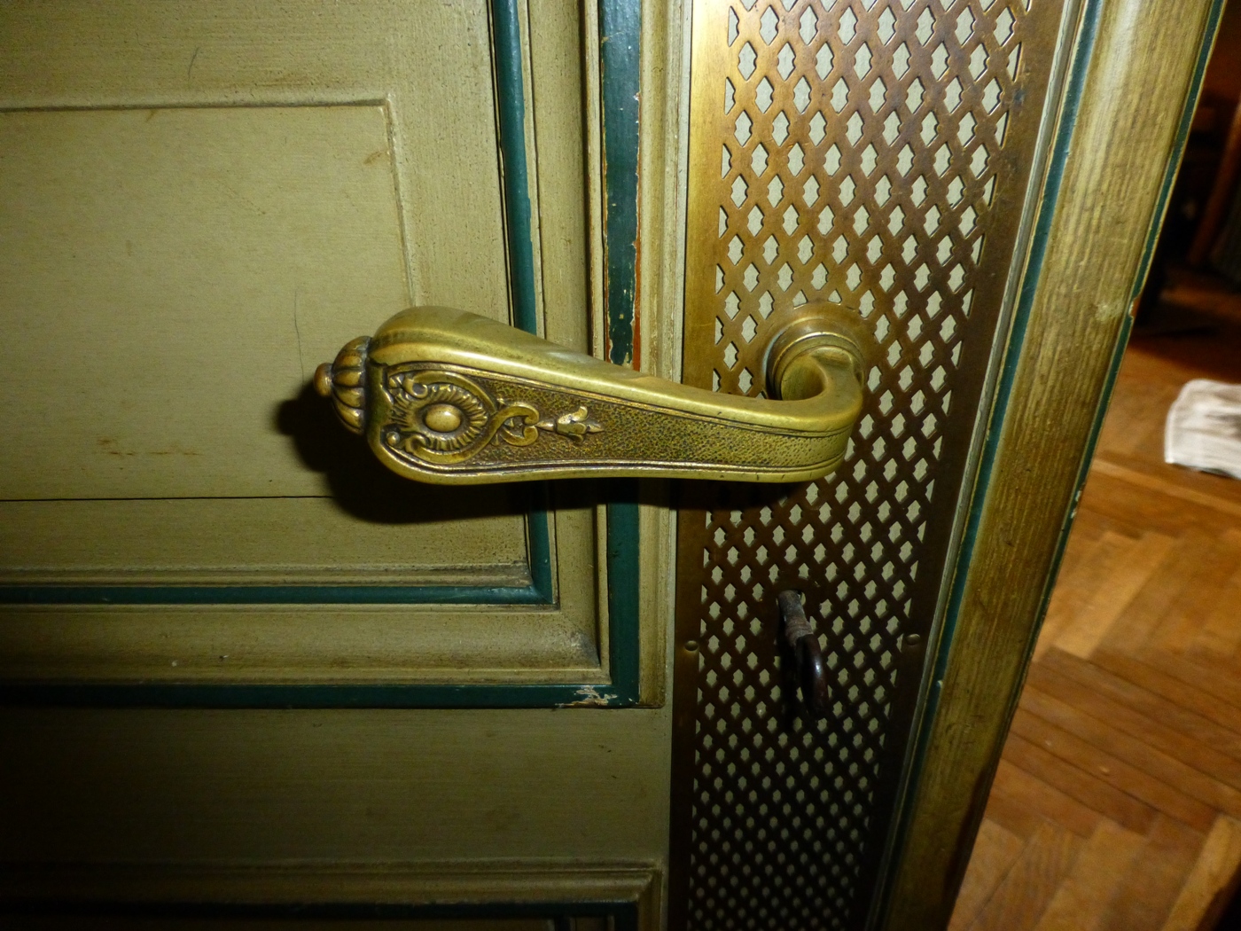 Poignée de porte d'un chateau à vendre en Seine Maritime