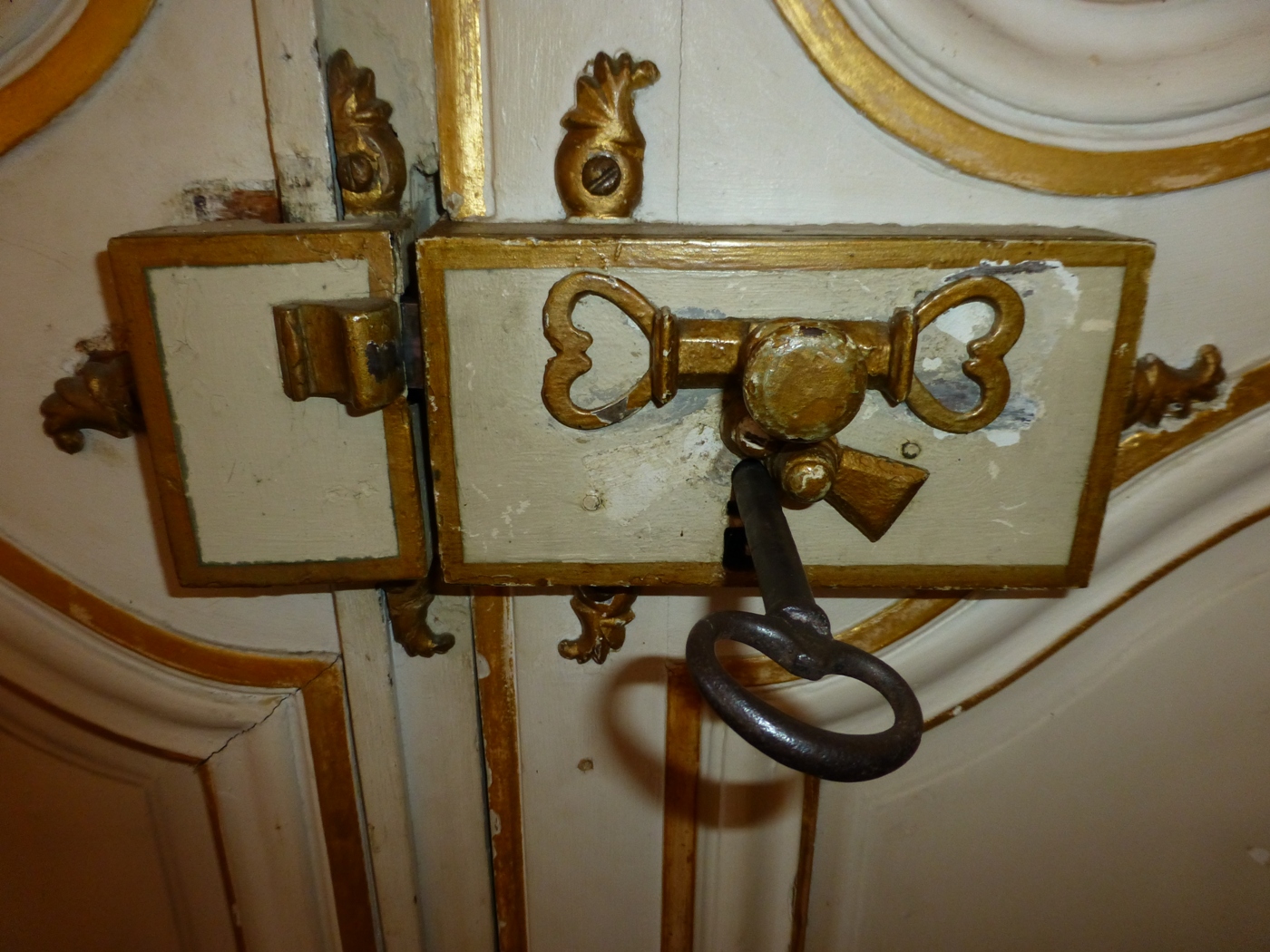 Serrure dans un chateau à vendre dans la région de Fécamp