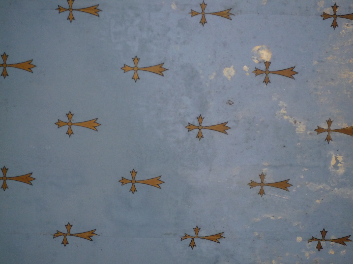 Motifs de croix dans un manoir à vendre dans le caux maritime