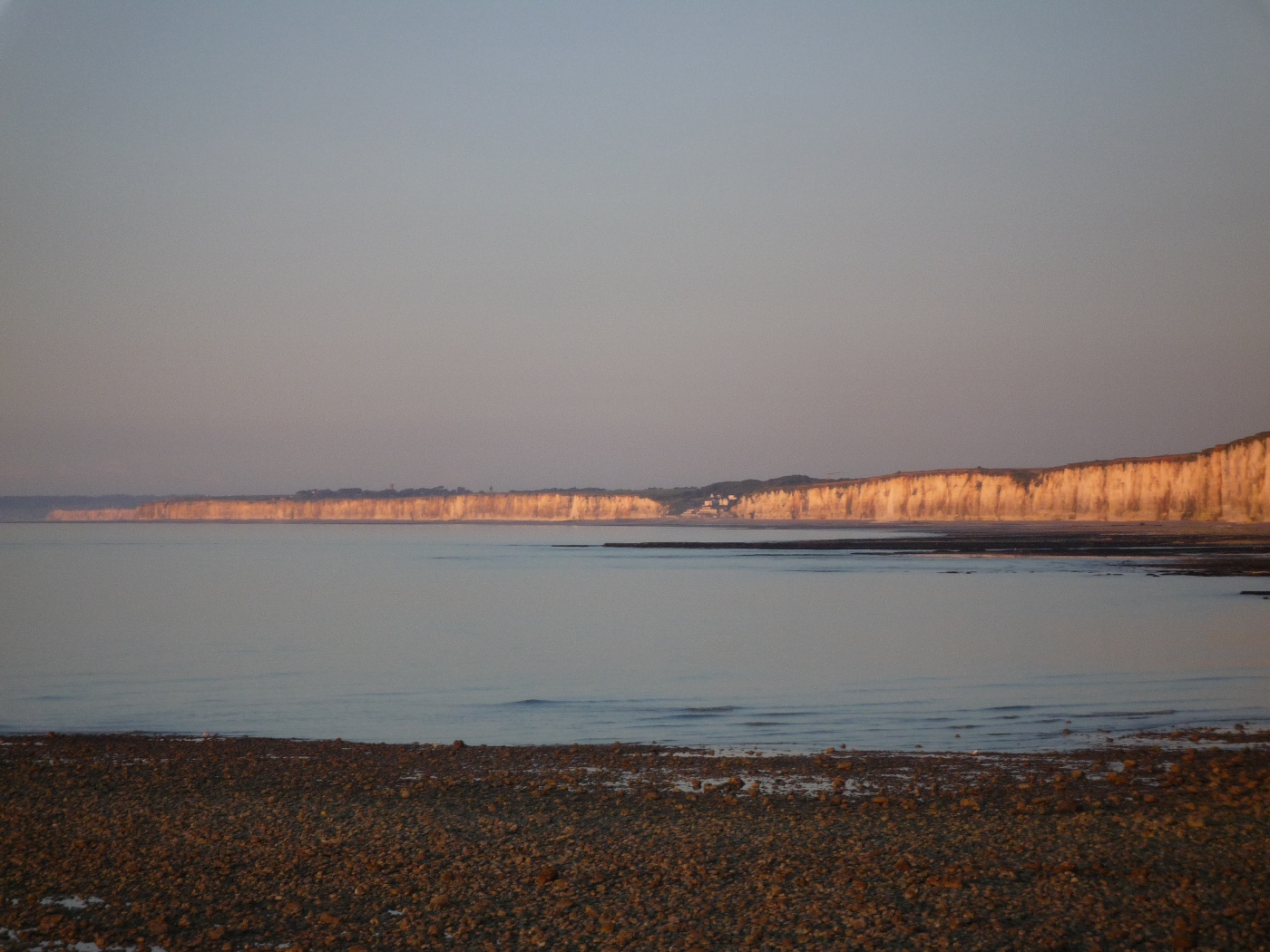 Cote d'albatre vue de saint Valéry en Caux