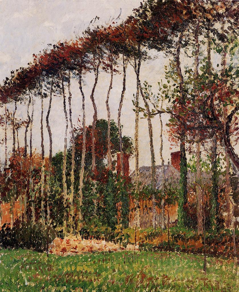 Paysage à Varengeville par Camille PISSARRO