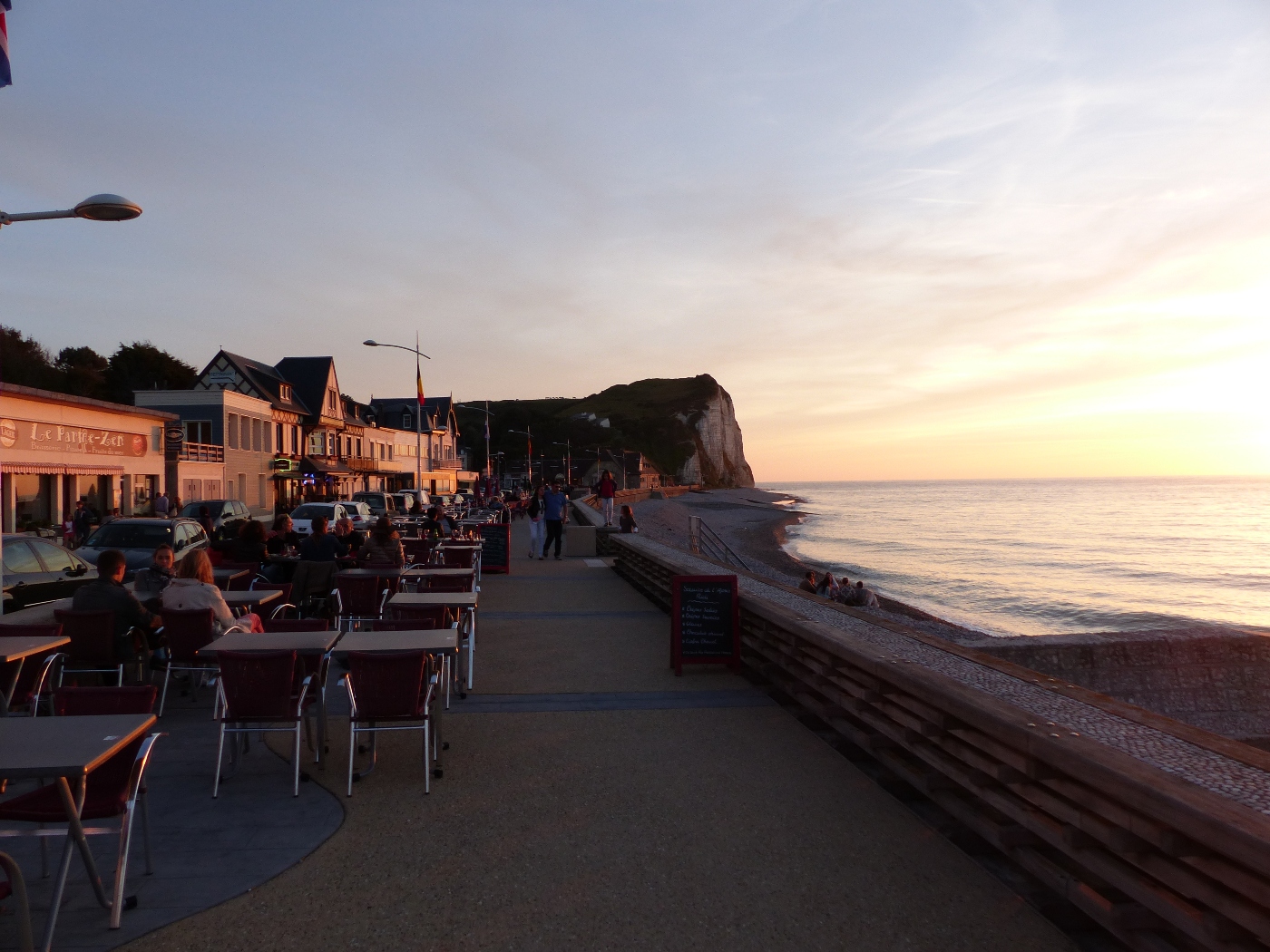 RESTAURANTS SUR LA PLAGE DE VEULETTES SUR MER