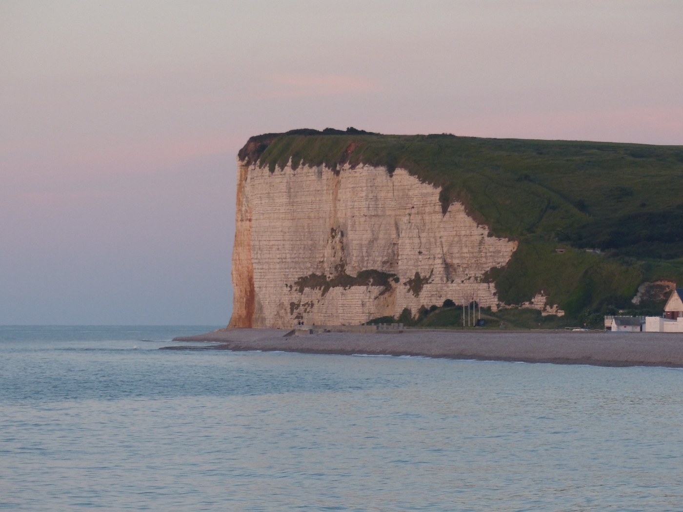 FALAISE A VEULETTES SUR MER EN SEINE MARITIME